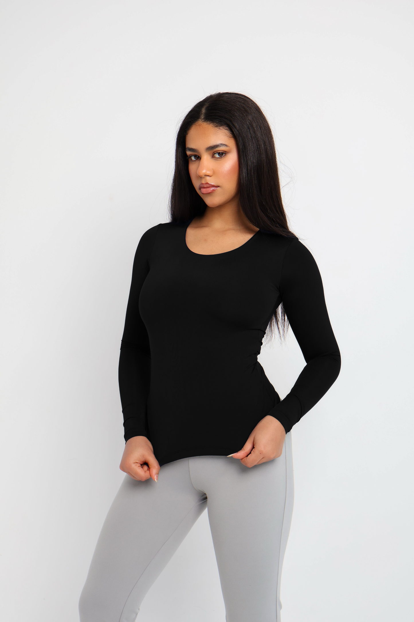 Scoop Neck Seamless Sculpt