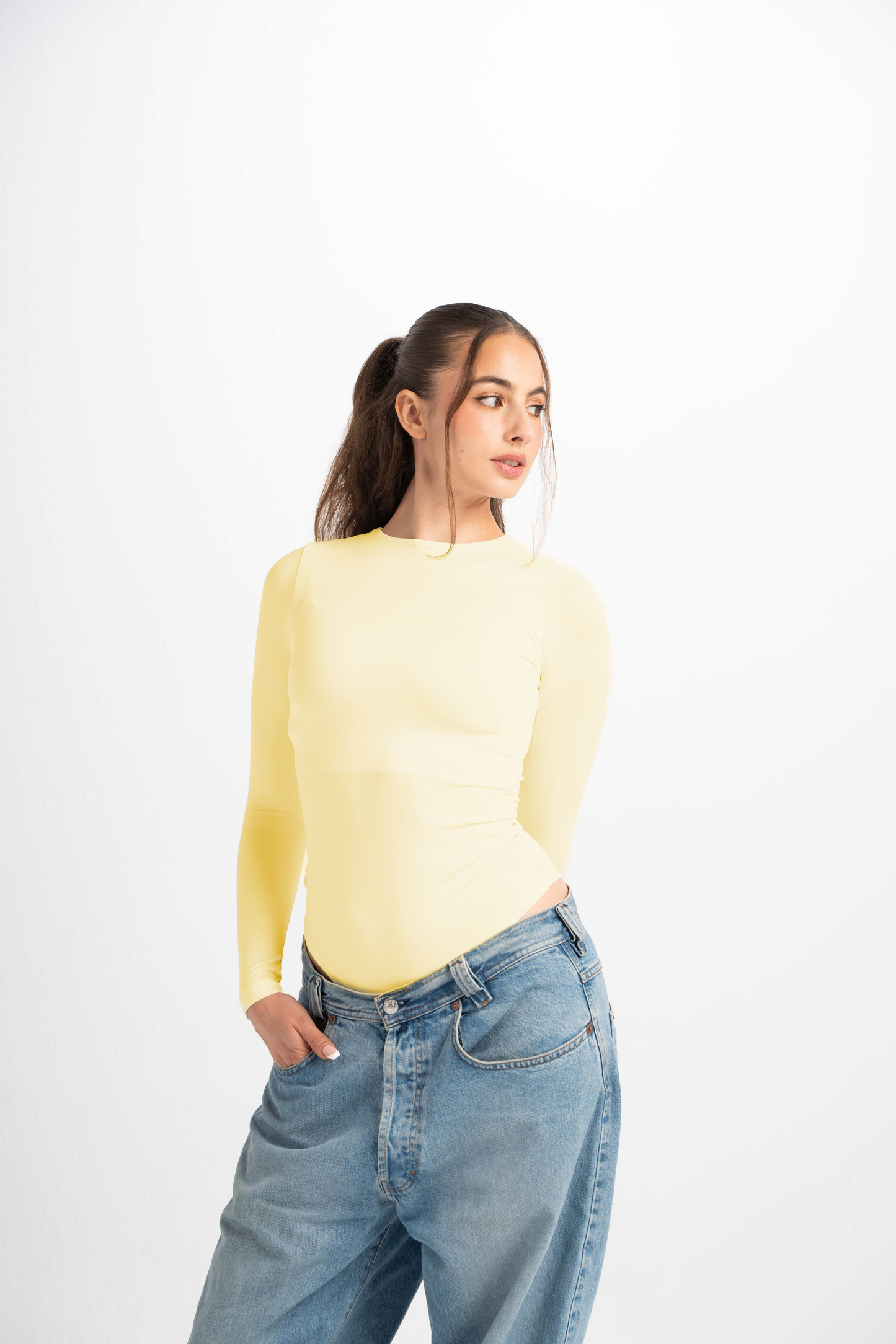 Long Sleeve Seamless Sculpt Bodysuit