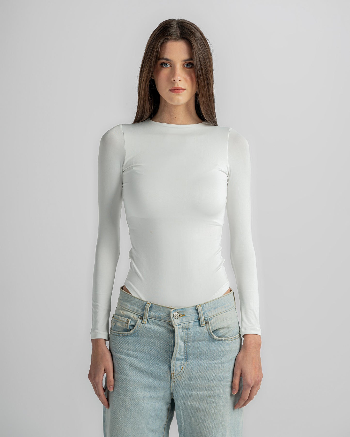 Long Sleeve Seamless Sculpt Bodysuit