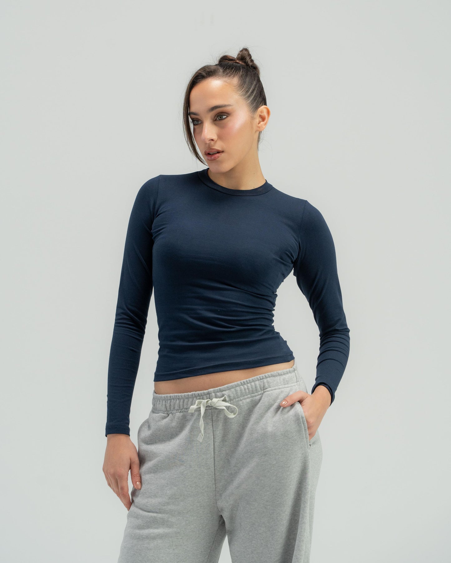 Long Sleeve Cotton Top