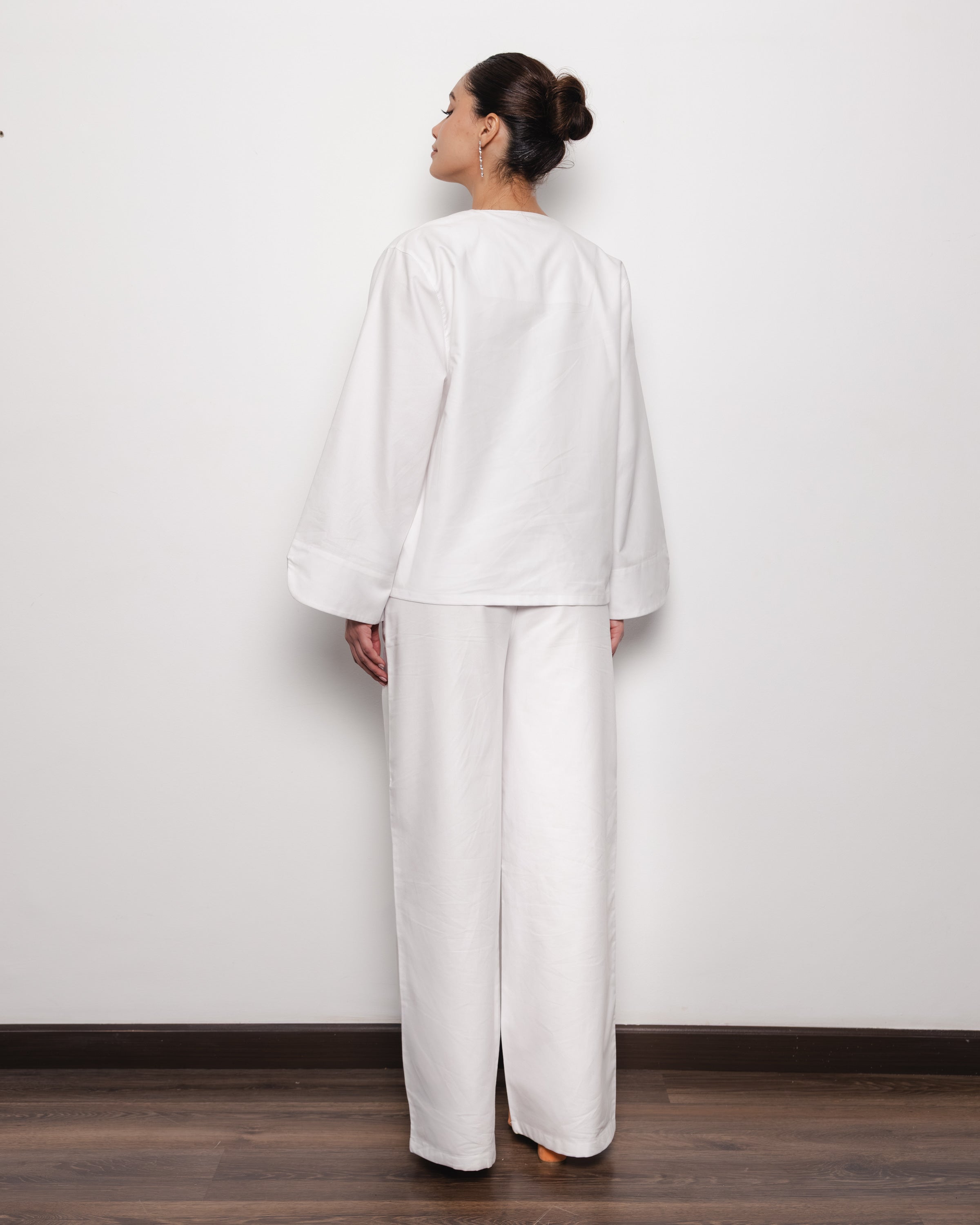 Artisan Top and Pants Set - White