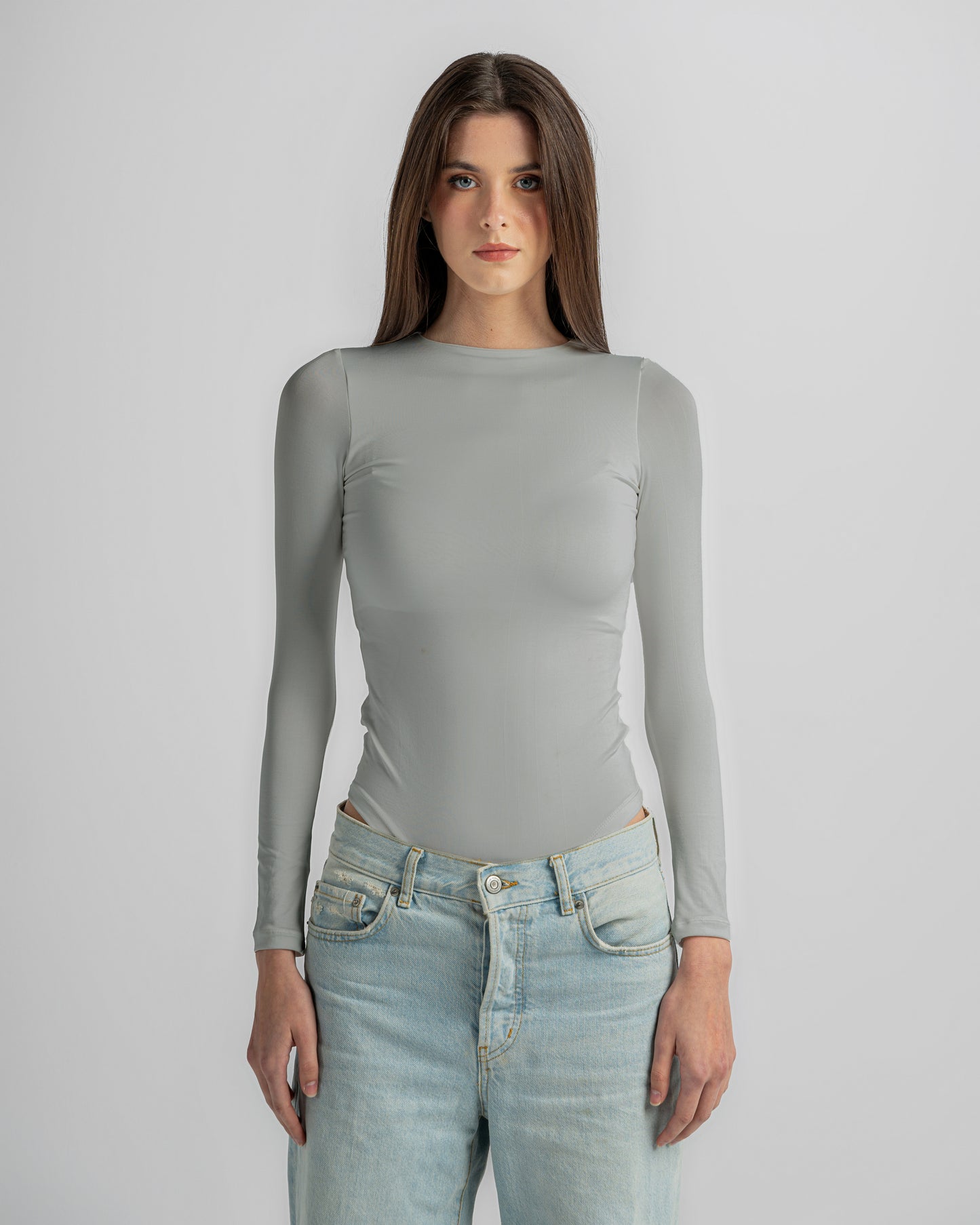 Long Sleeve Seamless Sculpt Bodysuit
