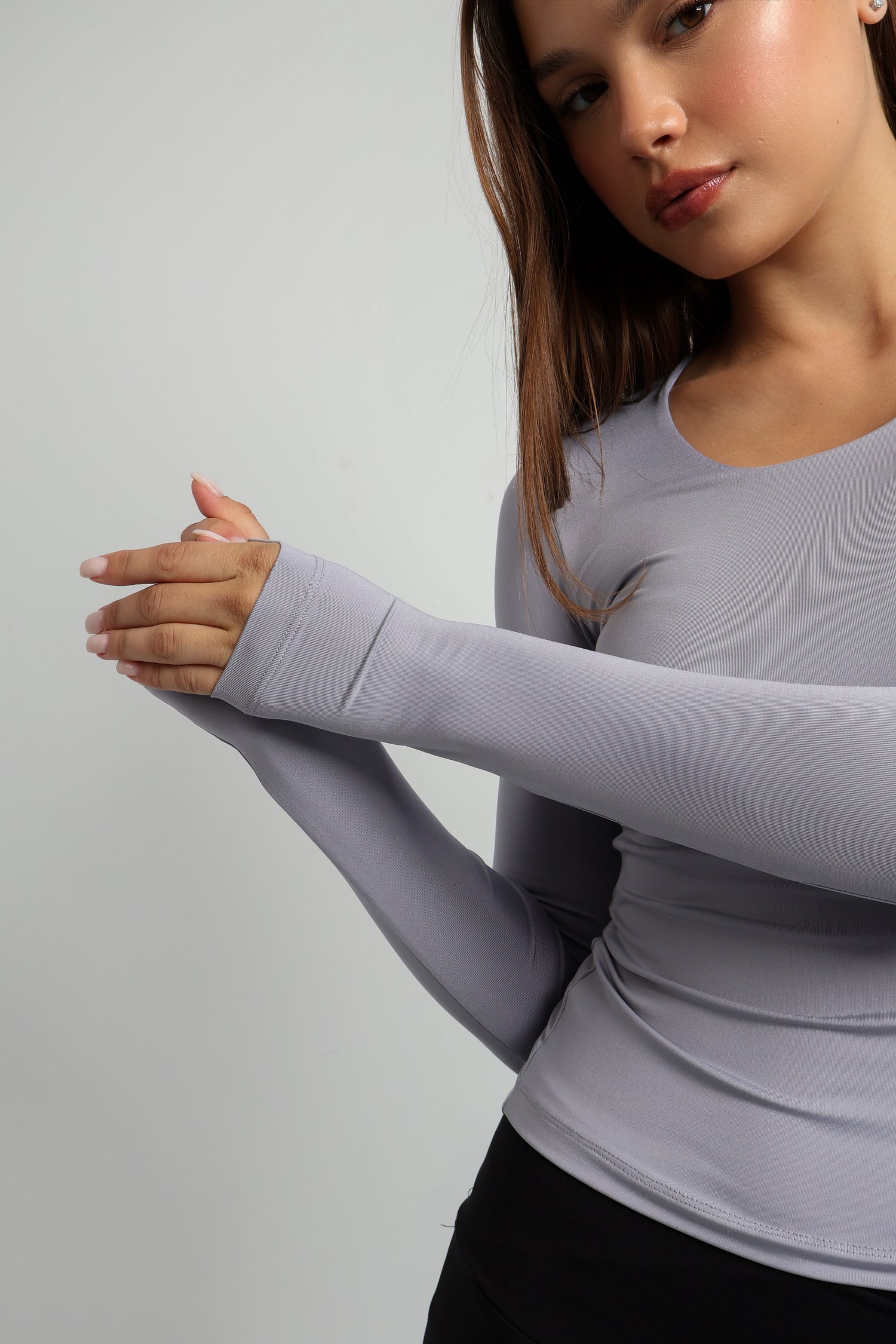 SEAMLESS SCULPT LONG SLEEVE TOPS