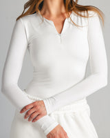 Half-Zip Seamless Sculpt