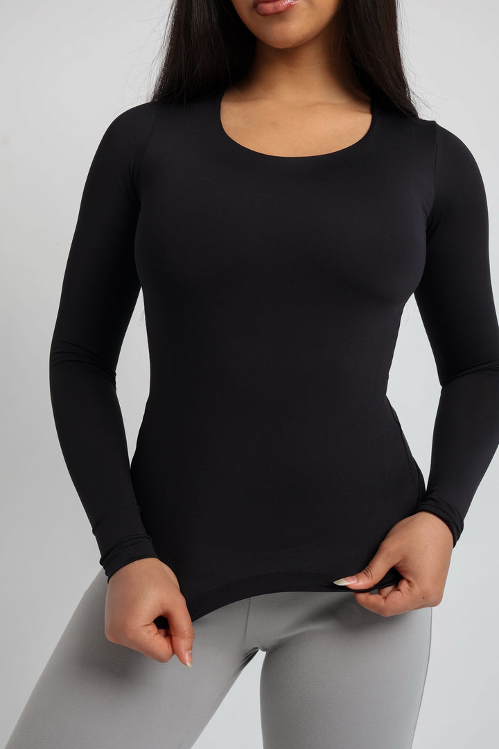 Scoop Neck Seamless Sculpt