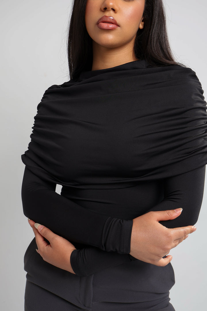 Long Sleeve Off Shoulder Top