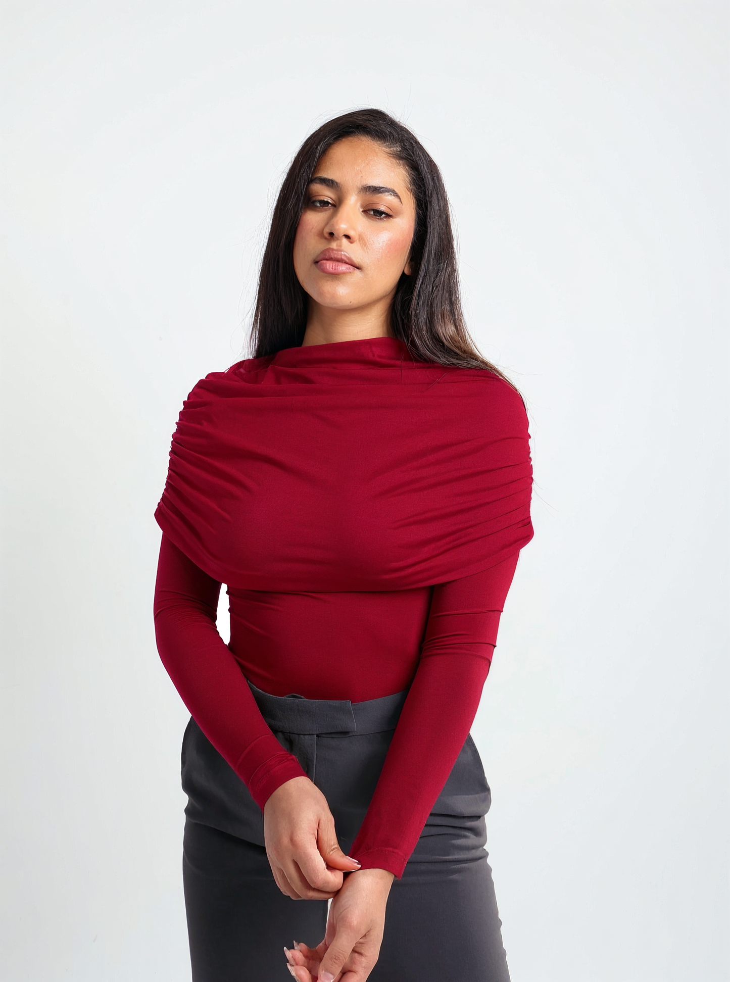 Long Sleeve Off Shoulder Top