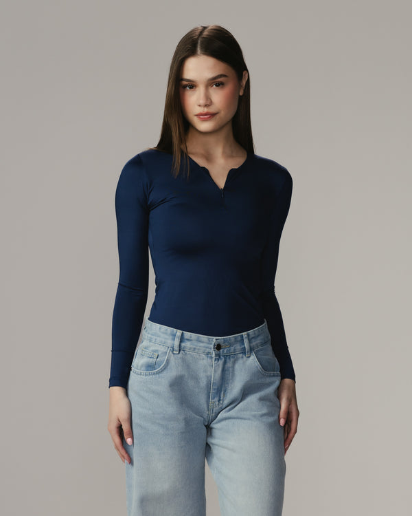 Half-Zip Seamless Sculpt