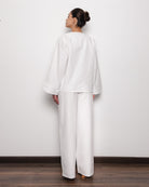 Artisan Top and Pants Set - White